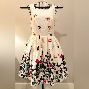 Retro 1950’s Butterfly Dress